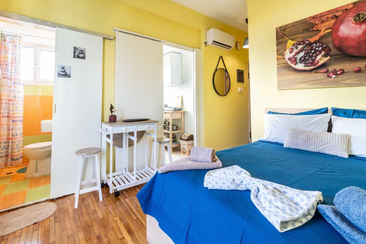 Central 6Th Floor Studio Near Metro & View&200Mbps Athens Ngoại thất bức ảnh