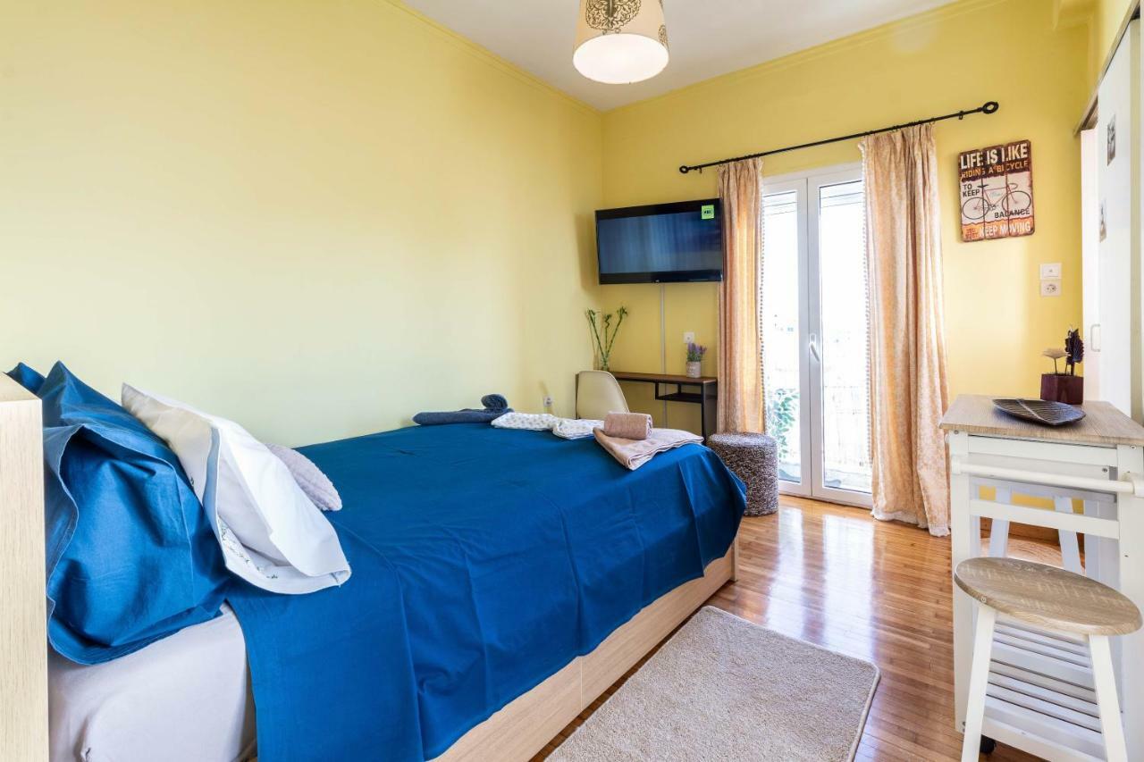 Central 6Th Floor Studio Near Metro & View&200Mbps Athens Ngoại thất bức ảnh